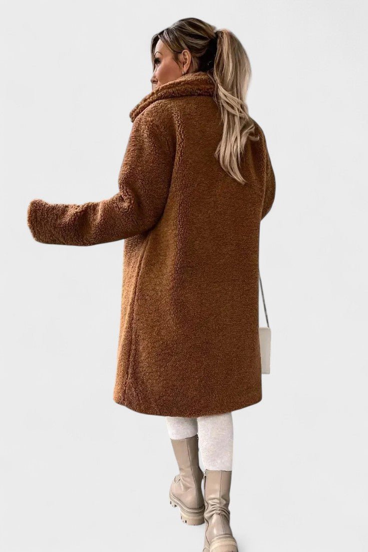 Birgitte™ | Elegant teddyjakke i luksuriøst design