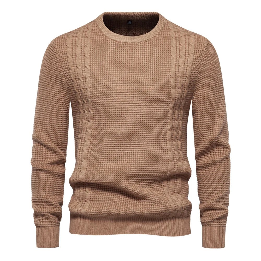 Drechsler Strik Casual Varm Herrepullover