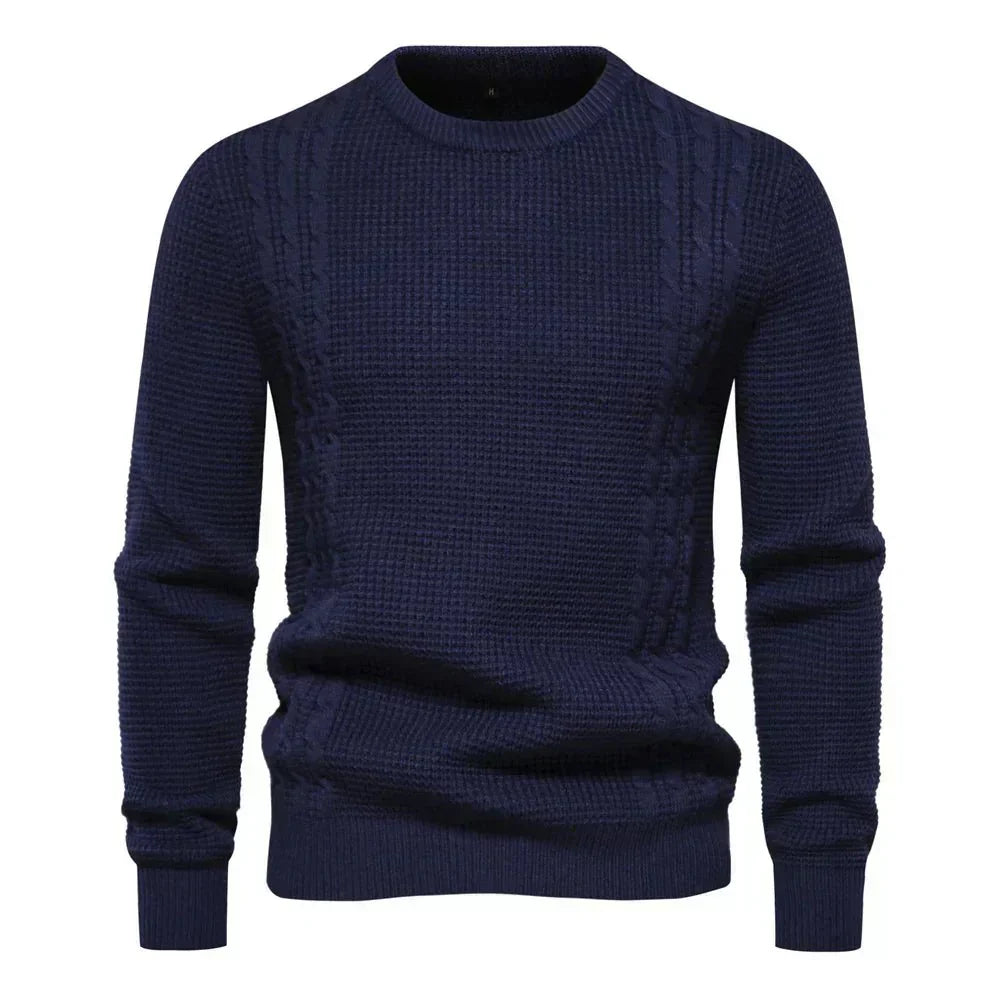 Drechsler Strik Casual Varm Herrepullover