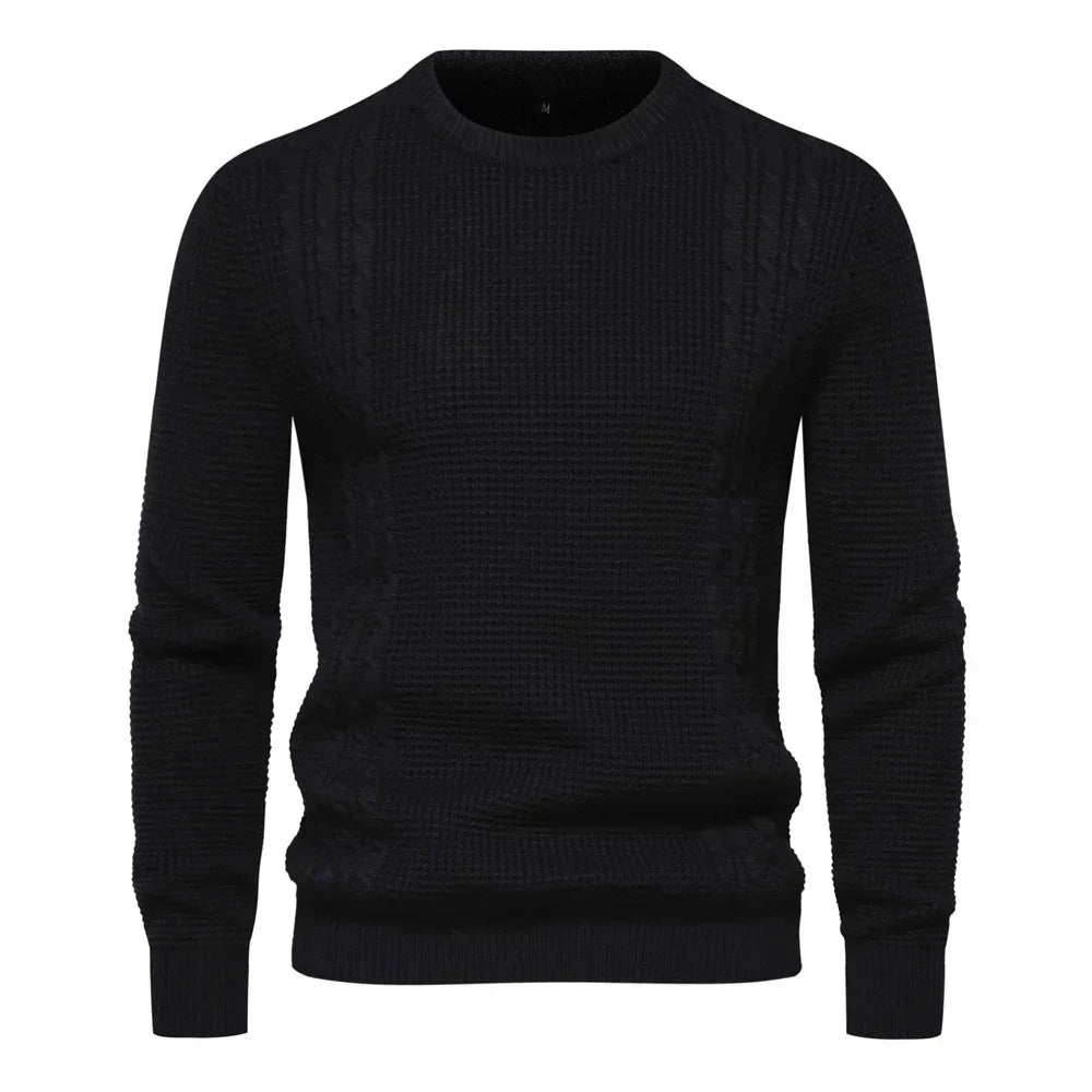 Drechsler Strik Casual Varm Herrepullover