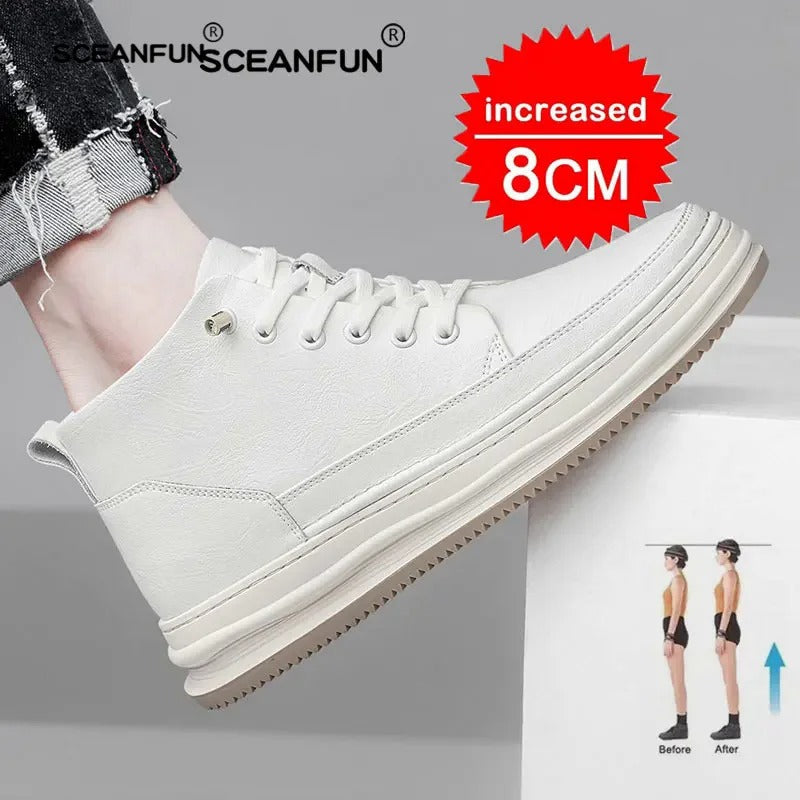 Lex™ | Casual sneakers med usynlig høyde +6 cm / +8 cm
