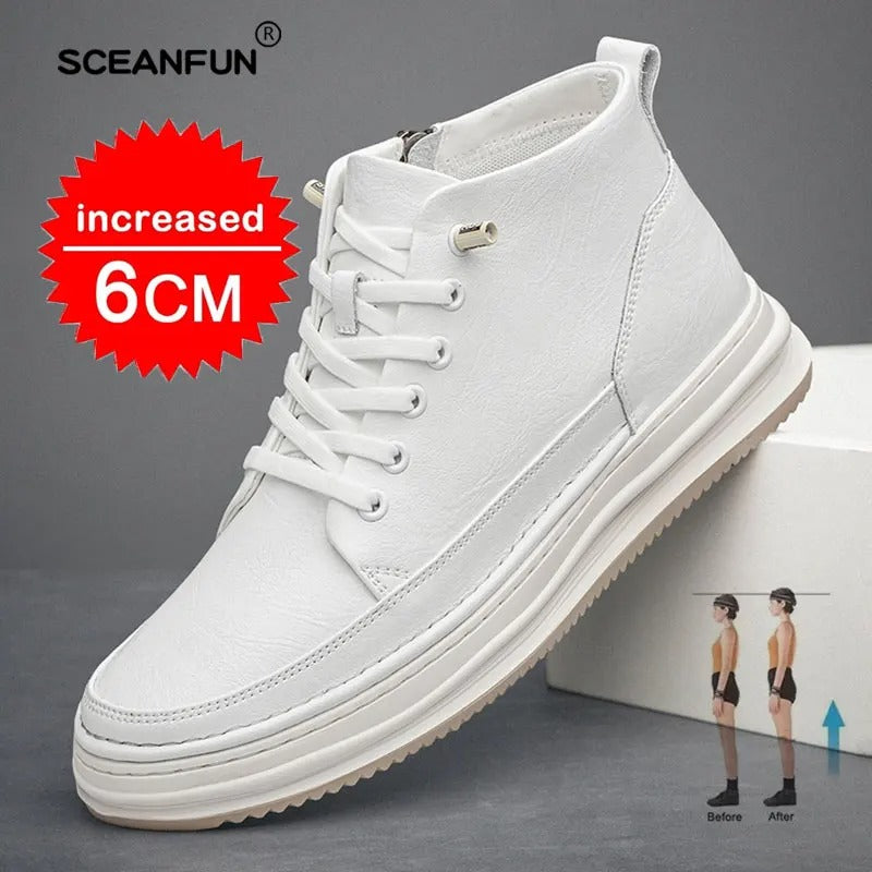 Lex™ | Casual sneakers med usynlig høyde +6 cm / +8 cm